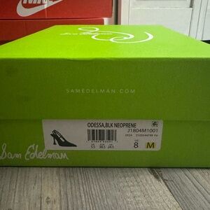 Sam Edelman Black Heels Elegant Design